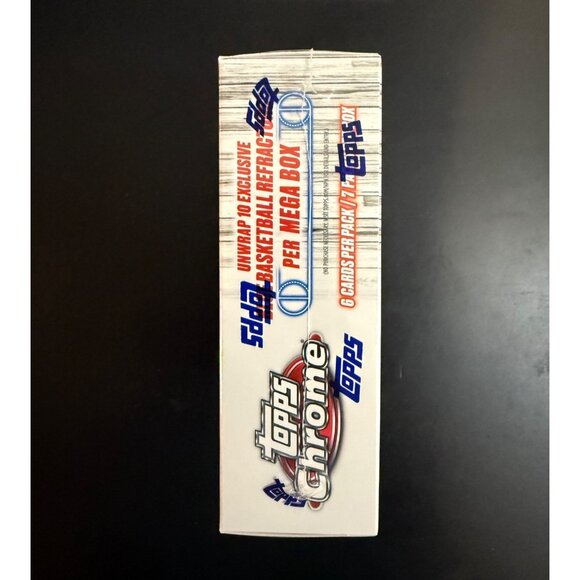 2024-25 Topps NBA Chrome Basketball Trading Card Mega Box Stephen Curry - Picture 5 of 9